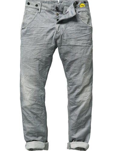 Scotch & Soda Herren Jeans 12051285063 - BREWER-ANTIFIT-STEEL CREEK, Gr. 34/32, Grau (76 - Preisvergleich
