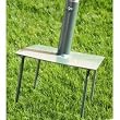 Umbrella and Flag Pole Stand (Green) (8" H x 10" Sq.)
