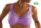 2er PACK MINIMIZER-BH´S MARKE PETITE FLEUR GR. 85 D LILA/SCHWARZ