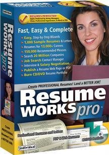 RESUME WORKS PRO (WIN 2000,XP,VISTA)
