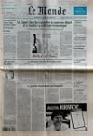 MONDE (LE) [No 15776] du 15/10/1995 -...