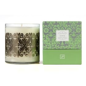 Paddywax Luxe 20-Ounce Poured Glass Candle, Gardenia by Paddywax