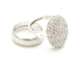 トワイライト・サーガ ブレイキング・ドーン Part1 指輪 Prop Replica-Bella's Engagement Ring & Wedding Band Set G-1484 指輪 ブラック