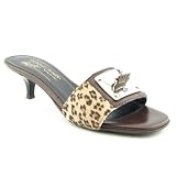 DONALD J PLINER Kim Sandals Slides Shoes Brown Womens