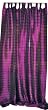 2 BLUE GOLDS BEAD SILK SARI PANEL DRAPES CURTAINS 96