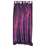 2 BLUE GOLDS BEAD SILK SARI PANEL DRAPES CURTAINS 96 by mogulinterior.com