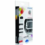 KONNET PSP Go SoftJac 6-In-1 Pack with Anti-Slip Silicone, Wrist Strap and Screen Protection Films
