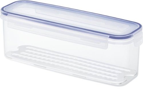 EMSA 506769 CLIP & CLOSE Frischhaltedose mit Abtropfeinsatz, Transparent, 3,5L Preisvergleich