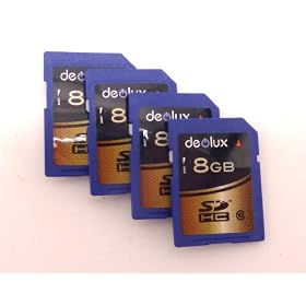 Trade 4 Pack 4 x 8GB Total 32GB Memory Card class 10 SD SDHC Fast Secure Digital Memory Card class 10 for Rollei DVH560TFHD, HD-SD12, Movieline DV5, SD-HC808, SD-HC908MKVII, SD-X1800, X8, X-8 Compact, X-8 Sports, XS8, XS-8, XS10, XS-10, XS-10 inTOUCH
