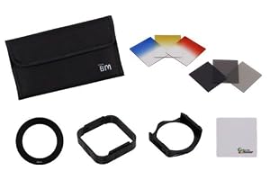 Bundle Monster 11in1 DSLR Camera ND Graduated Filters, Lens Hood, 62mm Adapter Ring + Case Accessory Set Combo