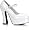 DOLLY-50 (Sexy-50) 5" Mary Jane Pump, White Patent-Size 6