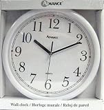 Geneva 10 Wall Clock White (6-Pack)
