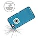 iPhone 6 Case, iPhone 6s Case Heavy Duty Tough Shockproof Cover with Belt Clip Kickstand & Built-in Screen Protector for Apple iPhone 6/6s 4.7 Inch Blue