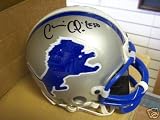 Chris Claiborne Detroit Lions Signed Mini Helmet W/coa - Autographed NFL Mini Helmets