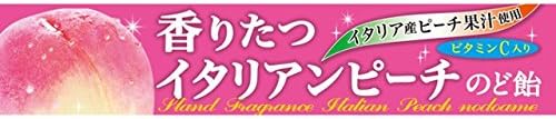 Lion fragrant Italian Peach throat candy 10 grains x10