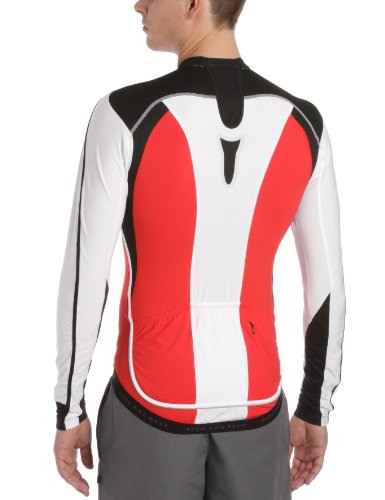 Gore Bike Wear Oxygen Full Zip Men's Tricot Top Long Sleeve - White, L