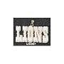 Detroit Lions Solid 14K Gold ''LIONS'' Giant Pendant