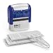 Colop 1093602200 Textstempel Printer 30/2 Set 47 x 18 mm Kissen, 5-zeilig, schwarz
