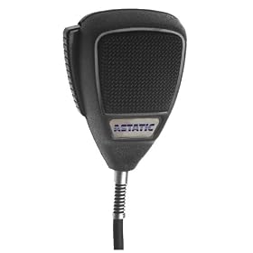 Astatic Omnidirectional Dynamic Palmheld Microphone with Talk Switch