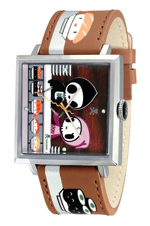 tokidoki Unisex TDW181SBRN Sushi Watch