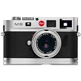 Leica M8 10.3MP Digital Rangefinder Camera with .68x Viewfinder (Silver Chrome Body Only)