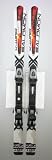 Used Salomon X-Wing Fury Jr. Kids Snow Skis with Binding 120cm C Missing Tips