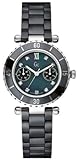 GUESS Gc DIVER CHIC Diamond Dial Black Ceramic