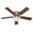 Hunter 20801 52-Inch Low-Profile III Plus with Light Kit