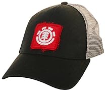 Element Fish Fry Men's Fitted Hat - One Size Fits All - Black