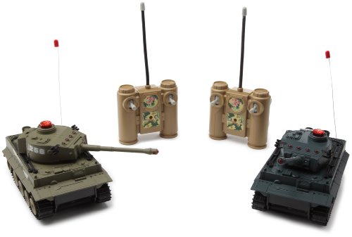 Modelco - Véhicule Radio Commandé - Lot de 2 Tanks - Echelle 1/32e