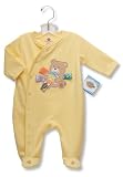 Taggies Bear Applique Sleep n Play - Yellow, 6-9 Months