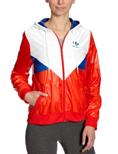 Adidas Damen Jacke CR Colorado Windbreaker, running white/core energy s12/power blue s12,  Preisvergleich