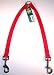 Guardian Gear Nylon 2 Way 24 Dog Leash Coupler Red