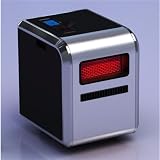 RedCore 1500 Infrared Indoor Heater with Air Purifier and Humidifier, Silver