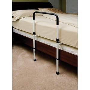 Essential Medical Supply Adjustable Hand Bed Rail with Floor Support