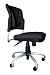Balt 34437-34438 Reflex Upholstered Task Chair Color: Black, Arms: With Arms
