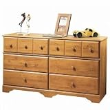 Little Treasures Collection Dresser in Country Pine Finish By South Shore Furniture