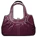 AUTHENTIC COACH ERGO LEATHER PLEATED KISSLOCK FRAME SATCHEL 12248 (Magenta)