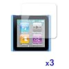Screen Protector for Apple iPod Nano 6th Generation -3 Pack