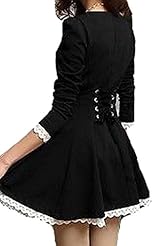 General Print Wrap Vintage Polyester  Dress