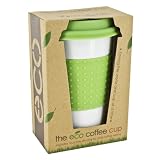 Smart Planet EC-7NBH 12-Ounce Porcelain Eco Cup, Pistachio for Sale