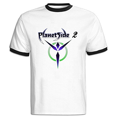 Lanlig Men's PlanetSide 2 O-neck L T-shirts Cool