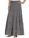 ONLY Damen Rock (lang), 15066648 BOMO SOLID LONG SKIRT