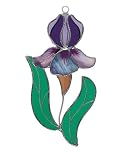 Gallery Art Purple Iris Suncatcher