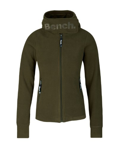 Bench Damen Fleecejacke Funnelhood, beech, S, BLEA2657_KH023