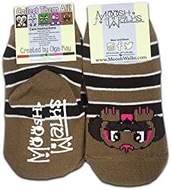 MooshWalks Newborn Socks - Roxy 0-12M