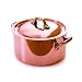 Mauviel 1.6mm 1.9 qt. Stockpot with Lid (DI)