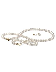 6.5-7.0 mm White "Freshadama" Freshwater Pearl Set