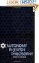 Autonomy in Jewish Philosophy