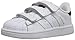 adidas Originals Superstar CF I Kids Shoe (Infant/Toddler),White/White/Black,9 M US Toddler